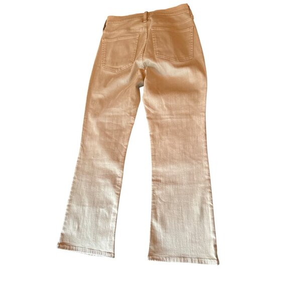 J.Crew Womens 9" Billie Demi Boot Crop Pants Size 27 Cotton Blend Beige - Picture 3 of 7